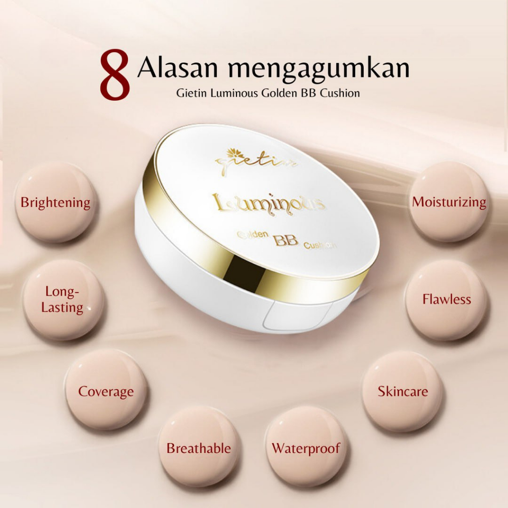 Luito  - Gietin Luminous Golden BB Cushion BPOM GT08