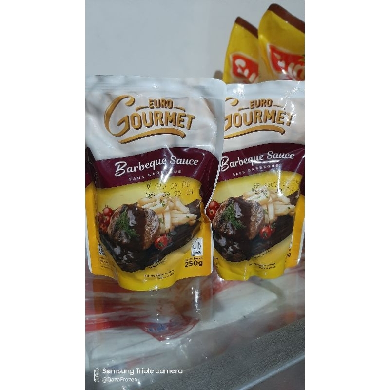 

Saus Barbeque (Barbeque sauce) Euro Gourmet 250 Gram