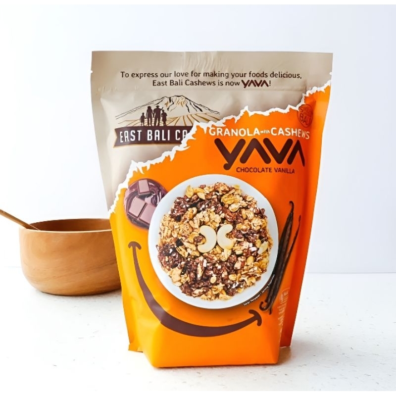 

Granola Yava Chocolate Vanilla 400 gram