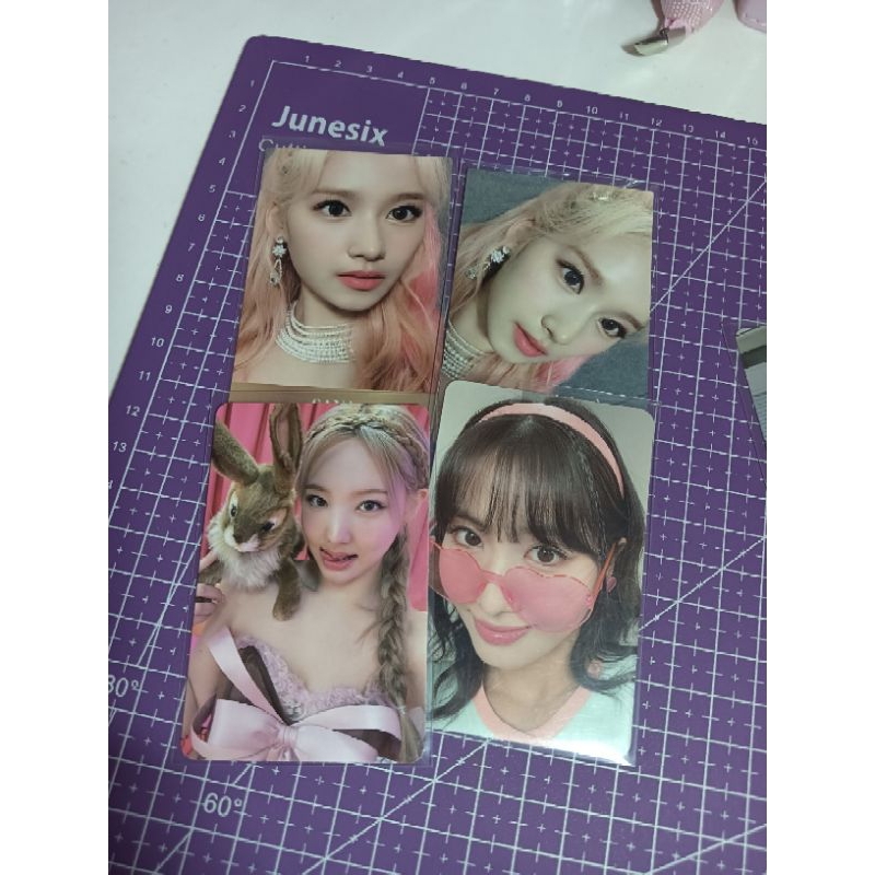[ take all only ] twice nayeon bunny between 1&2 b1&2 pc photocard official