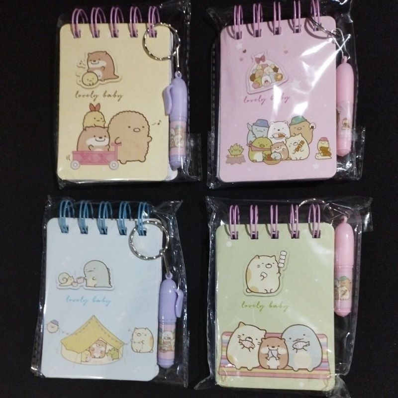 

buku notes pena sumikko