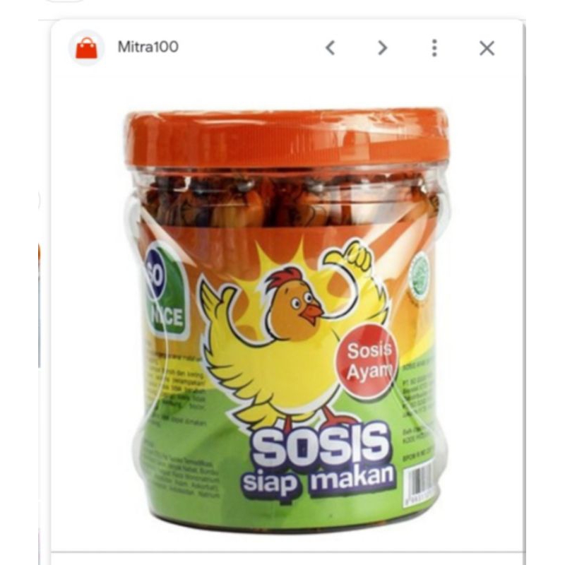 

sosis so nice isi 24