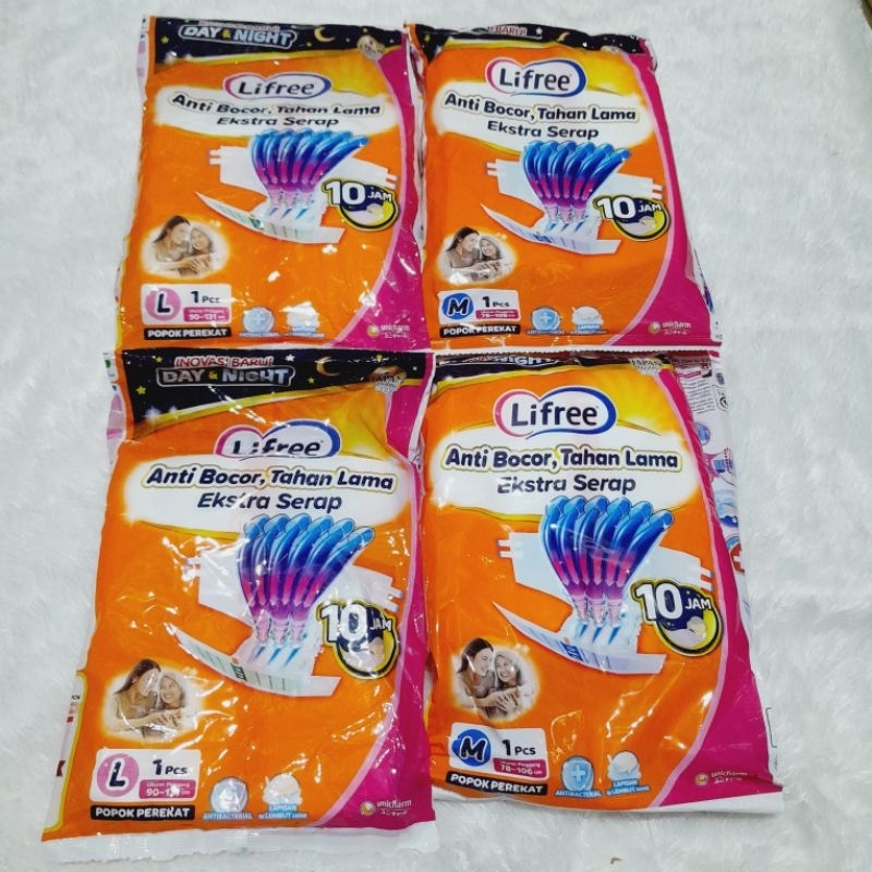 Popok Dewasa Perekat Popok Perekat Diapers Dewasa /Pcs
