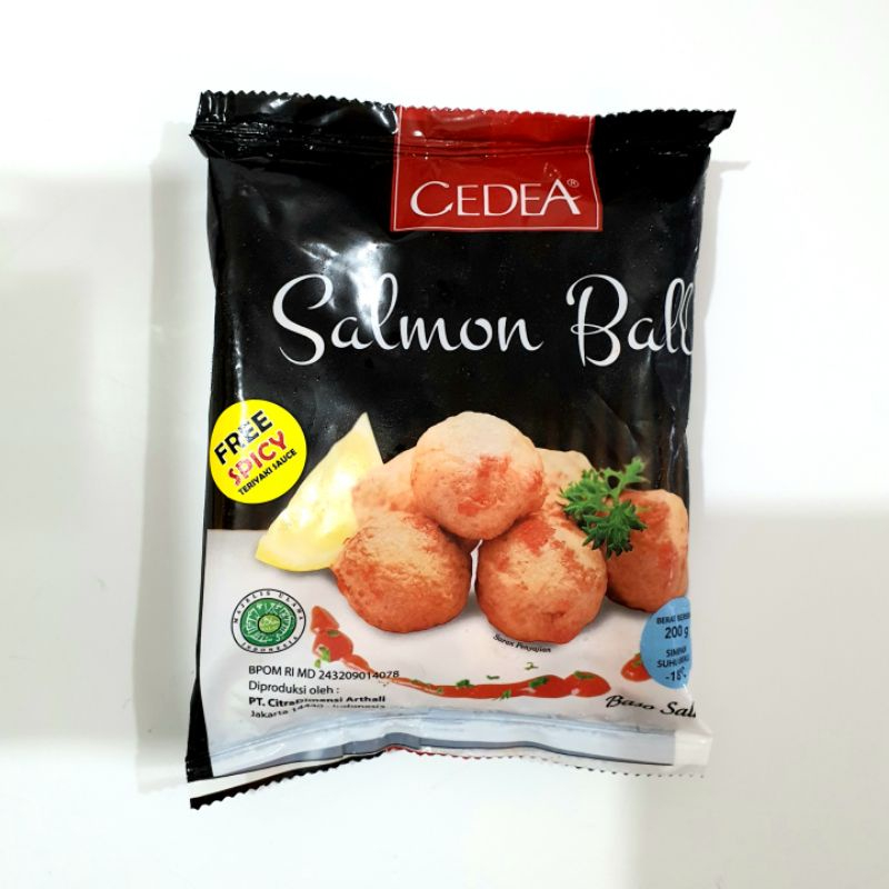 

Cedea salmon ball 200 gr