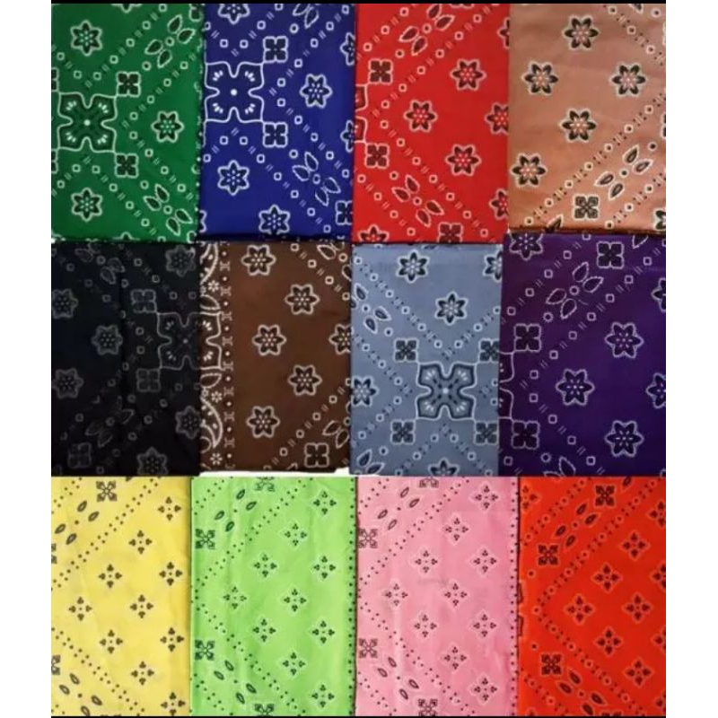 slayer batik/slayer bandana motif batik