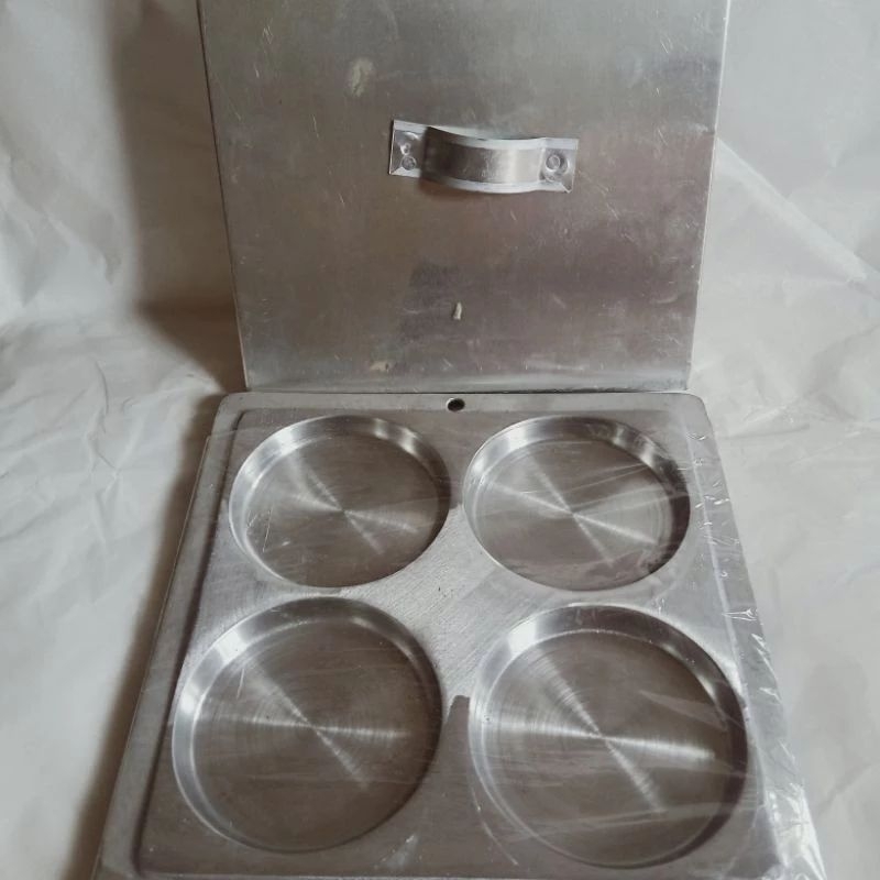 CETAKAN TERANG BULAN MINI / CETAKAN TELUR / CETAKAN ISI 4 LUBANG