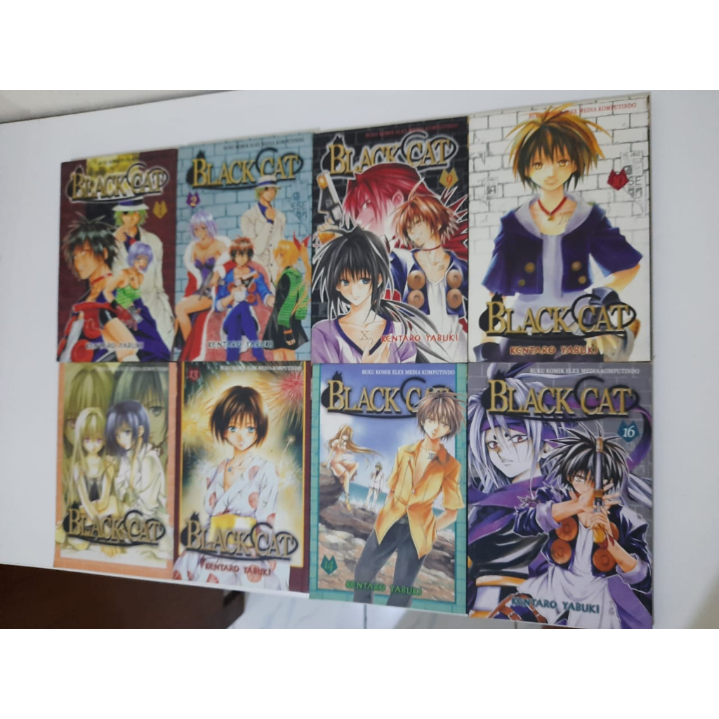 Komik Bekas Black Cat
