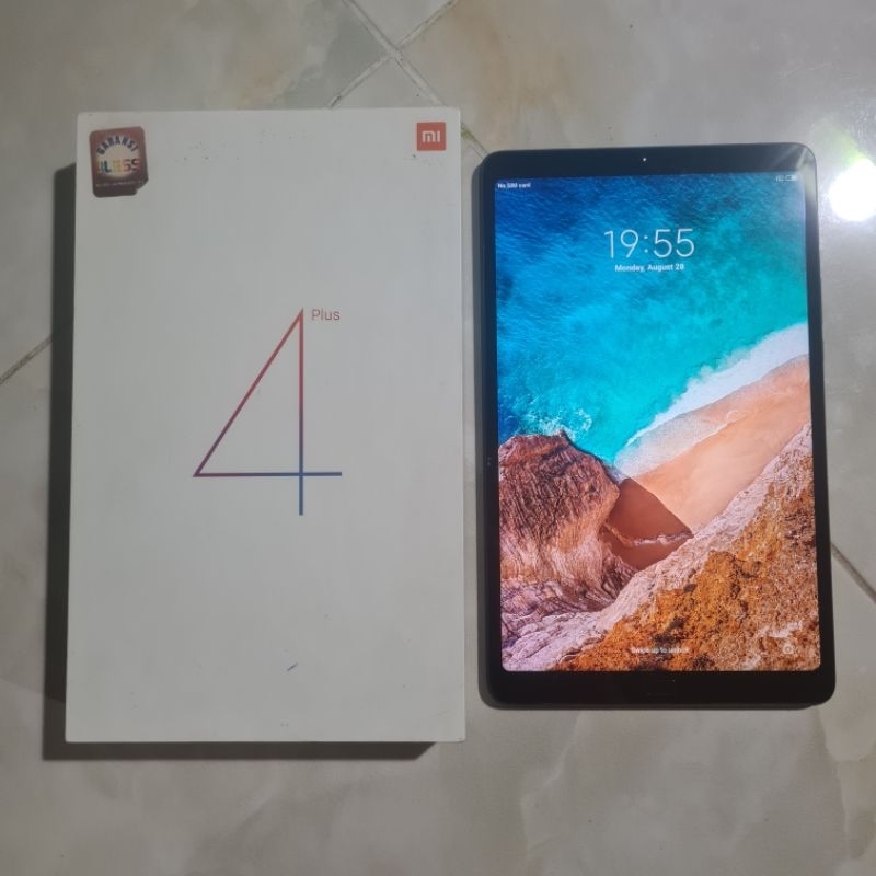 mipad 4 plus 4/64 10inch second mulus dan lengkap
