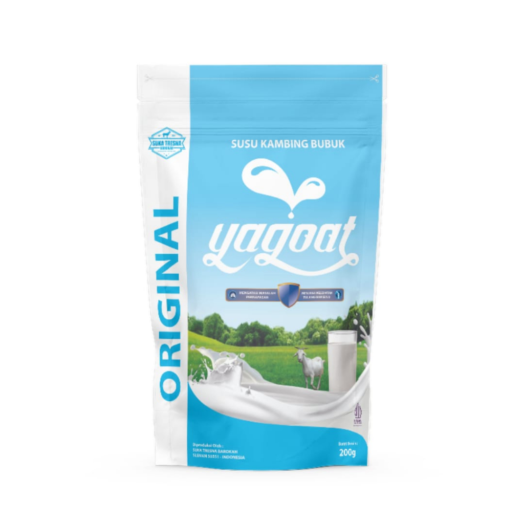 

Susu Kambing Etawa Yagoat - Rasa Original - menjaga imunitas, membantu penyembuhan TBC, liver, asma, asam urat, asam lambung, bronchitis, Osteoporosisi, pegal - pegal dan Nyeri sendi