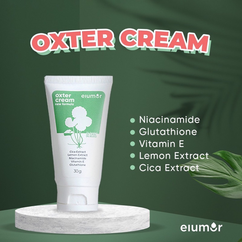 ELUMOR Oxter Cream | Underarm Cream | Pemutih ketiak