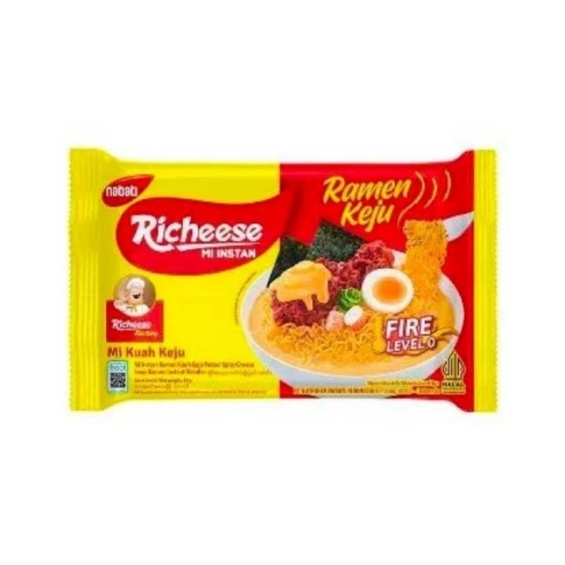 

RICHEESE MIE RAMEN KEJU 65GR LV0