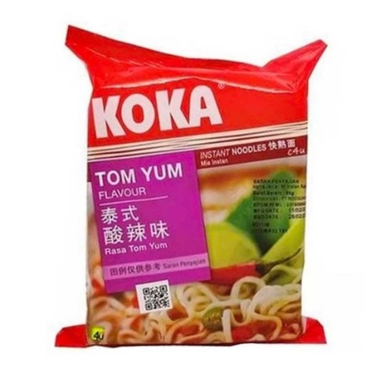 

KOKA TOMYAM NOODLE 85GR