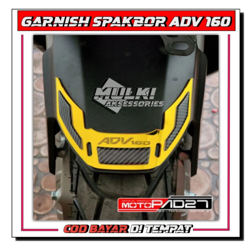 Garnish Spakbor Depan ADV 160 Garnish Cover Spakbor ADV 160