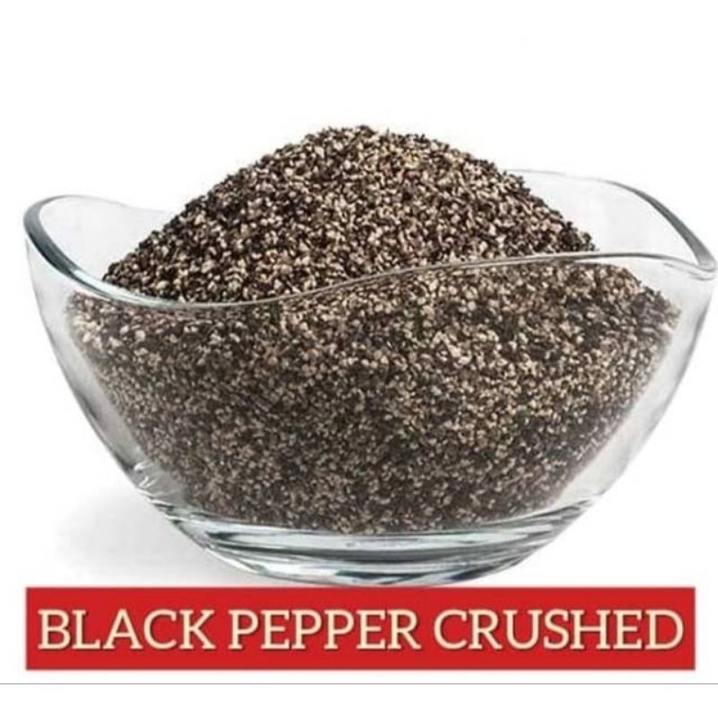 

Black pepper crushed / Lada hitam pecah / Lada cacah / Bumbu rempah