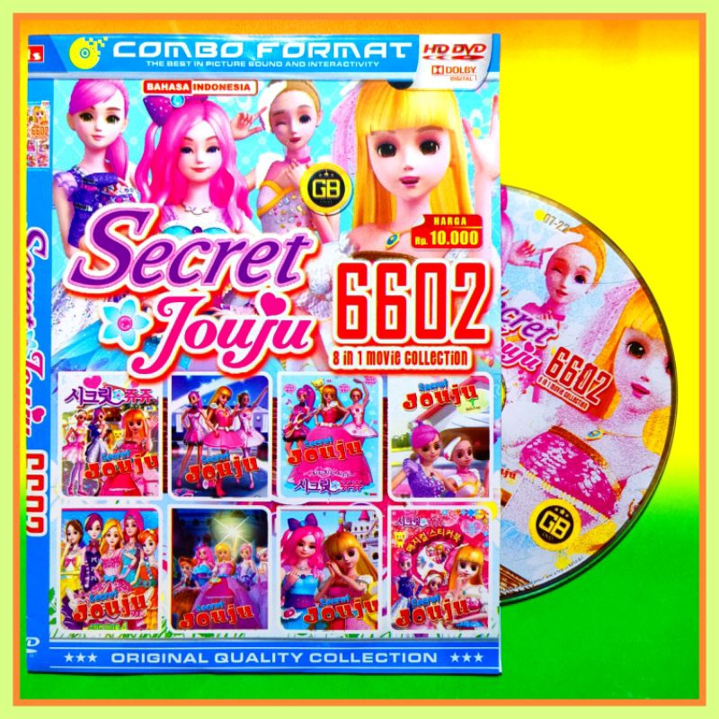 Kaset DVD Kartun Anak Film SECRET JOUJU Bahasa Indonesia TERBARU.