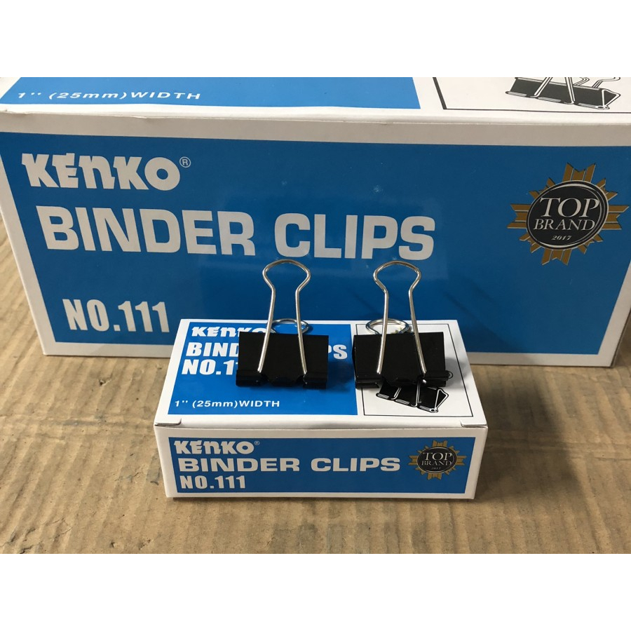 

binder clip kenko 111 harga per 1 bok isi 12 pcs