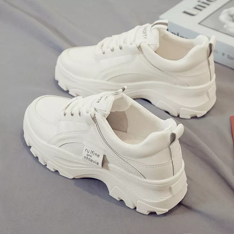 Sepatu Wanita Putih Ala Korea Fashion Shoes S15
