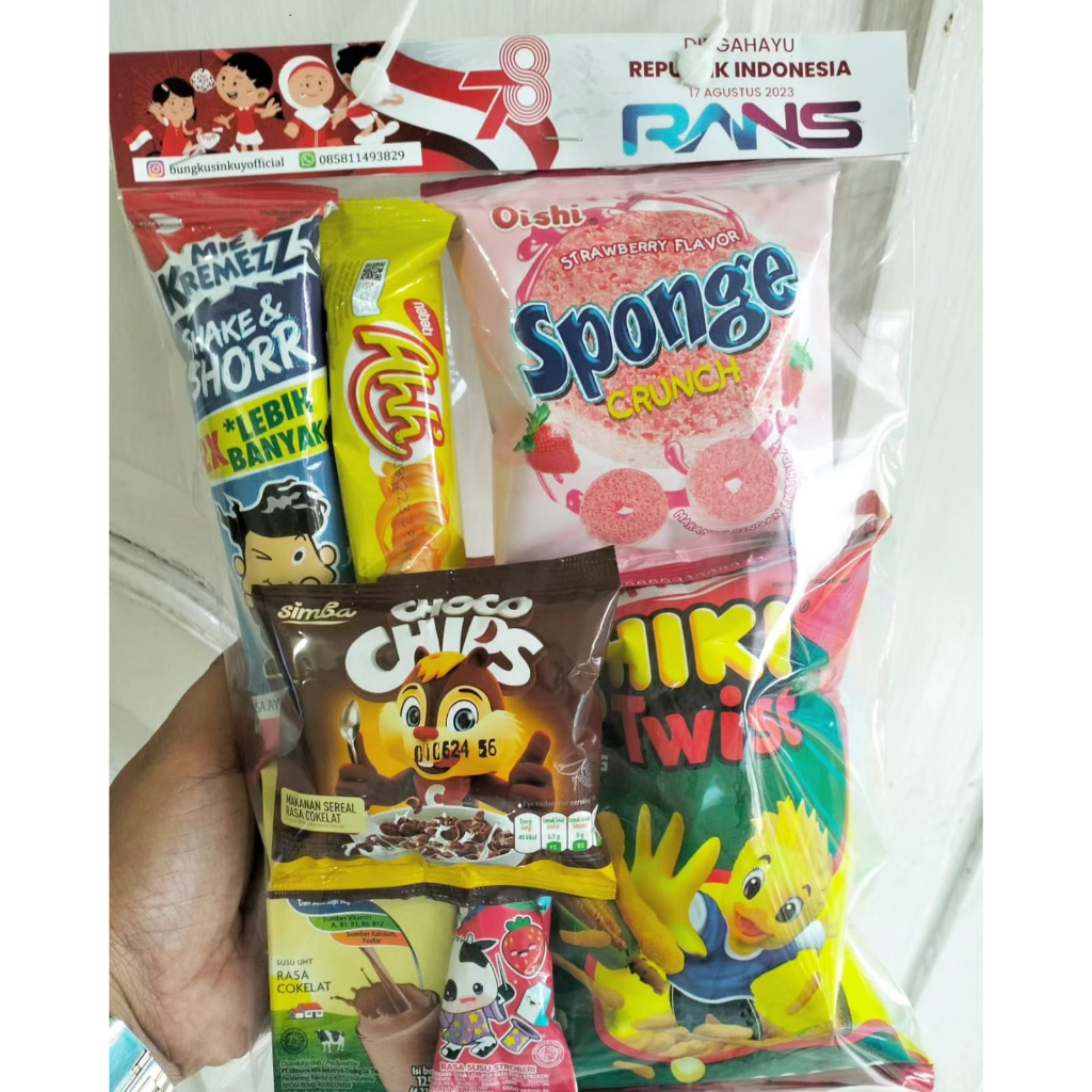 

Paket Snack Ulang Tahun / Bingkisan Ulang Tahun Anak / Snack Ultah Anak / Hampers Ultah Anak