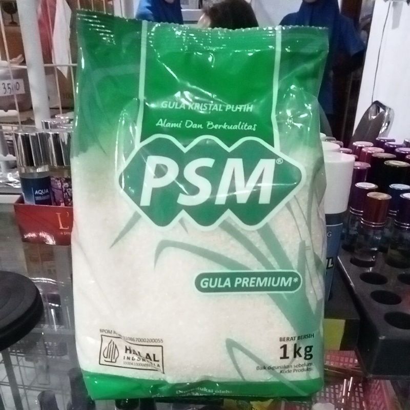 

gula pasir kemasan PSM 1kg