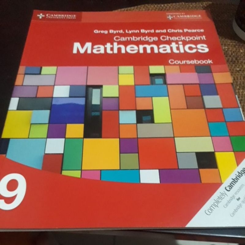 Mathematics Coursebook 9 Cambridge