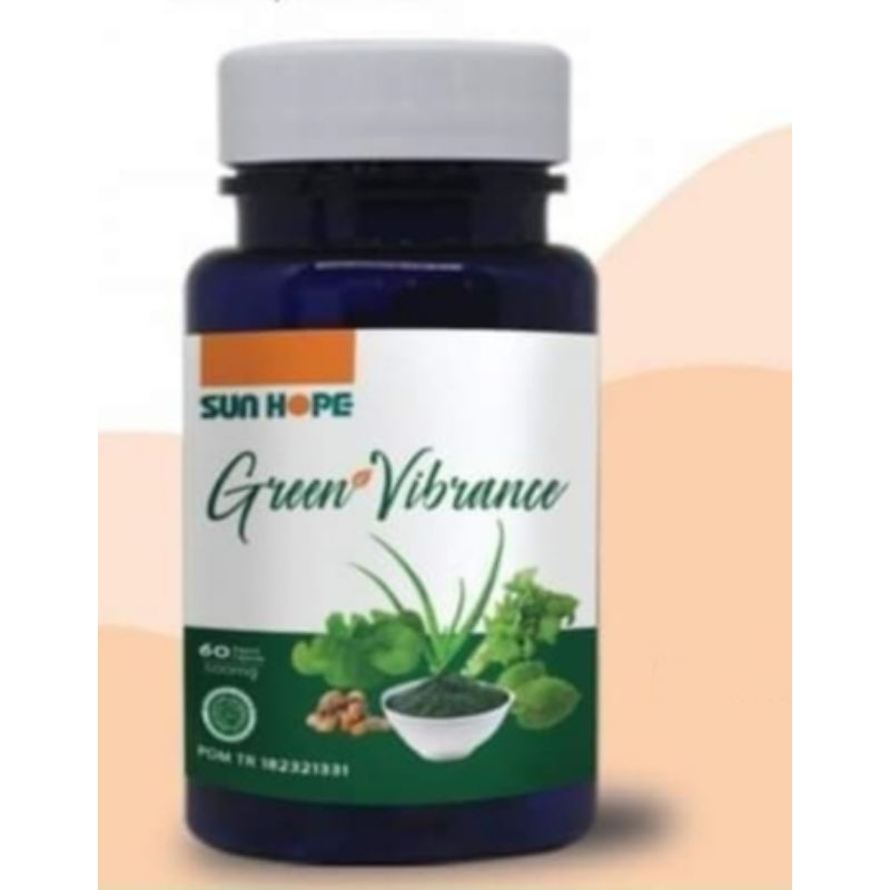 GREEN VIBRANCE Sun Hope - Memperbaiki fungsi pencernaan