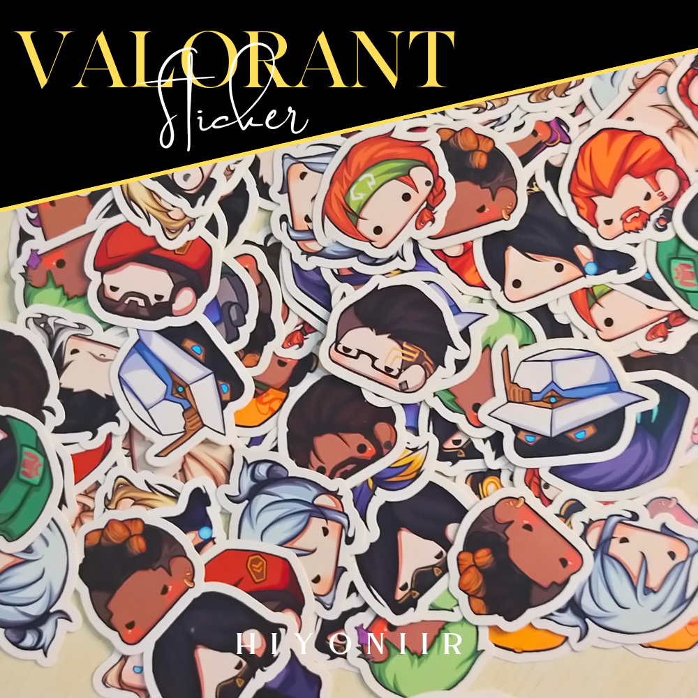 

[Hiyoniir] Valorant Sticker Pack