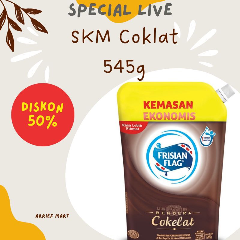 

FRISIAN FLAG Kental Manis Cokelat 545 g