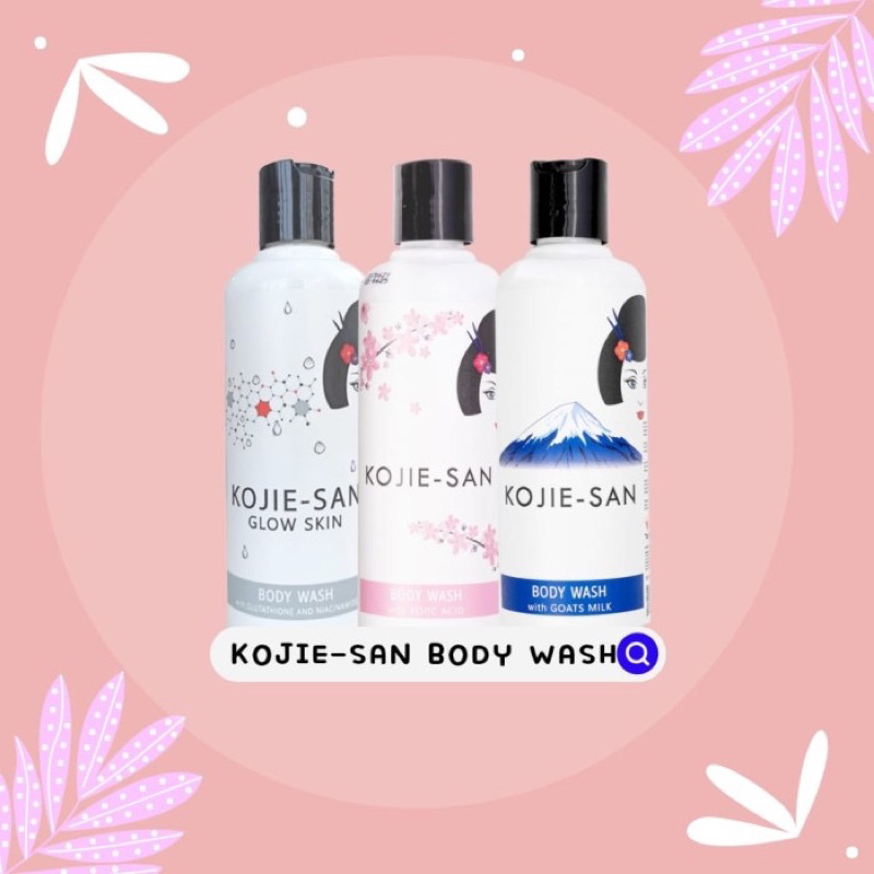 KOJIE SAN LOTION / KOJIESAN SABUN MANDI CAIR 250 ML