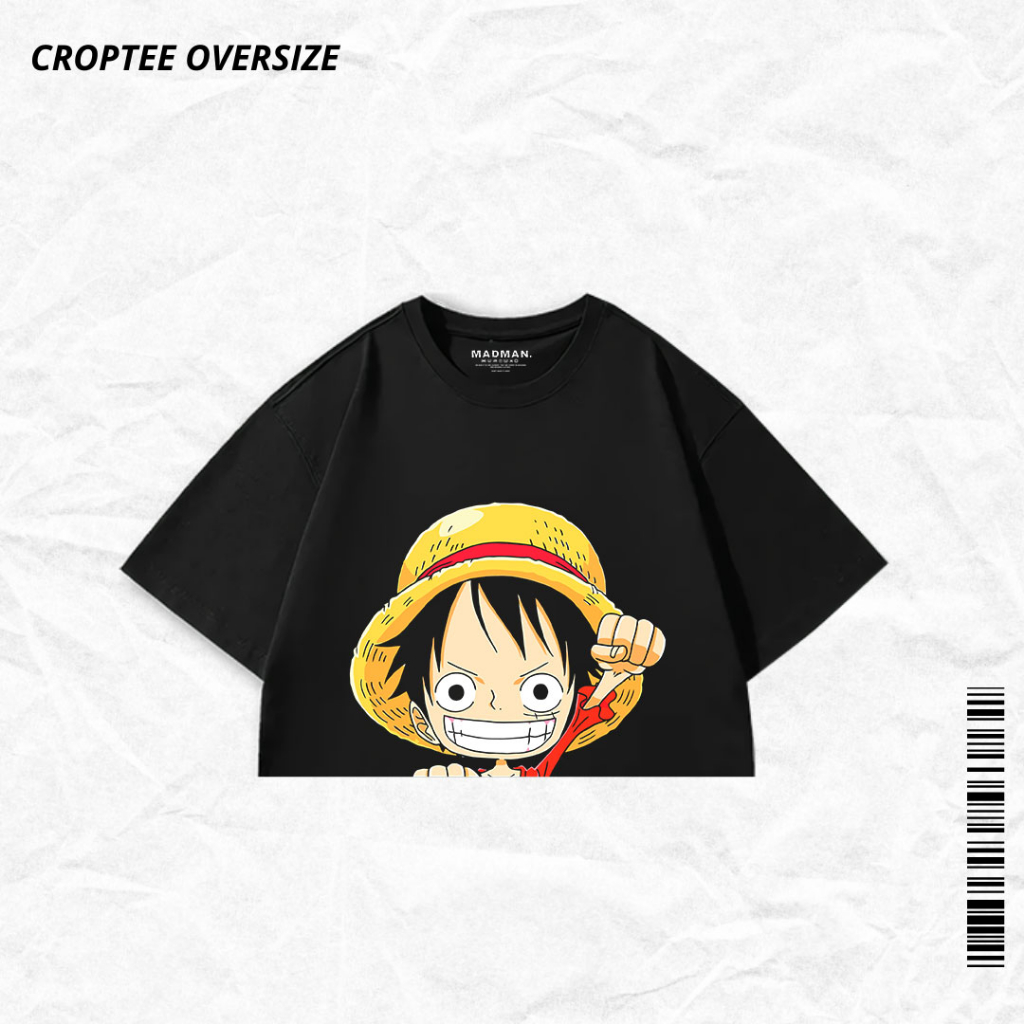 MADMAN Croptee ANIME  ONE PIECE " LUFFY " | CRPH PSOP - 5