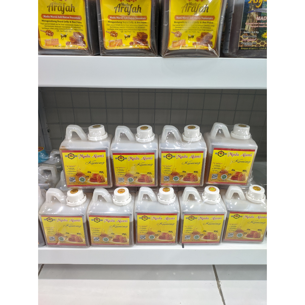 

Madu Alami Kuning AMK 1 kg asli madu murni