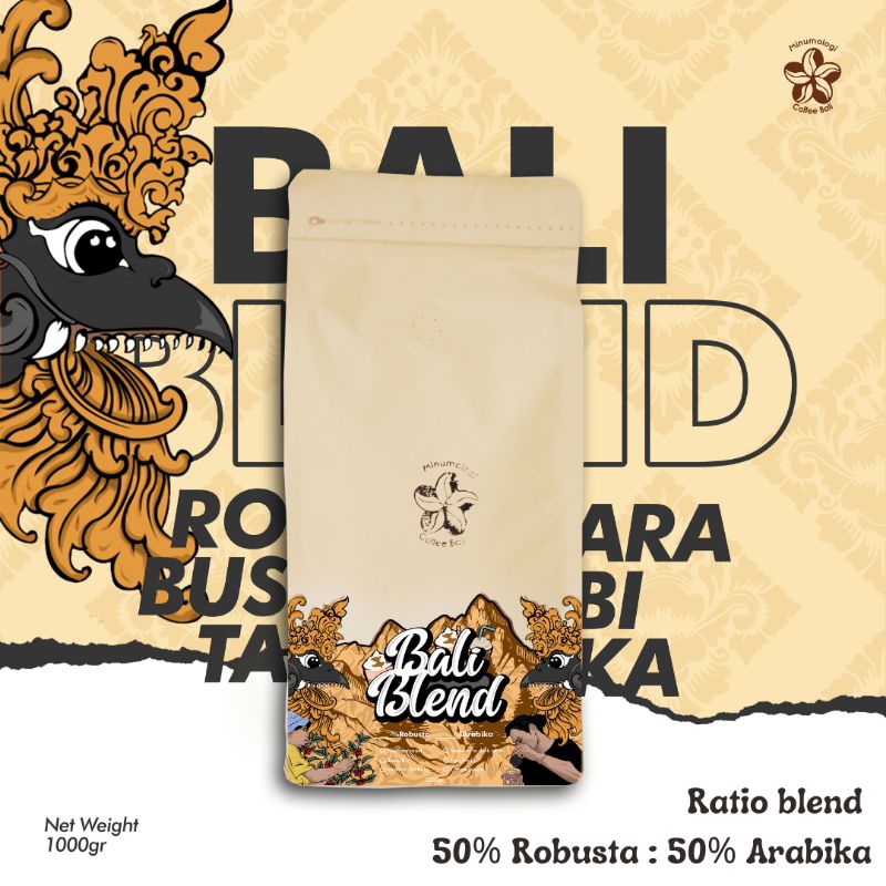 

Kopi Susu Kekinian Espresso House Blend 1 kg Biji/Bubuk - 50% Robusta/50% Arabika