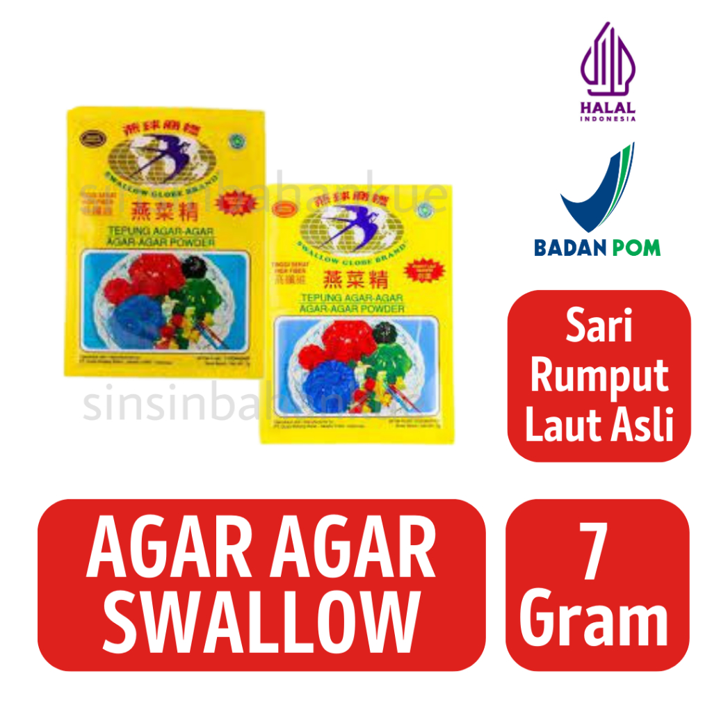 

Agar agar Swallow