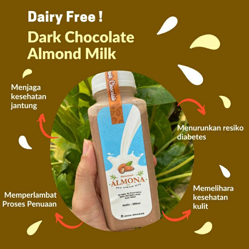 

Susu Almond Milk 250 ml ASI Booster Promo Beli 5 Gratis 1