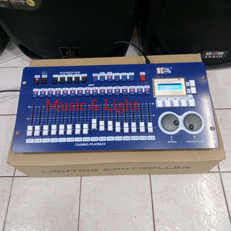 Mixer lampu Kingkong 256A Original Mixer Lighting lampu panggung