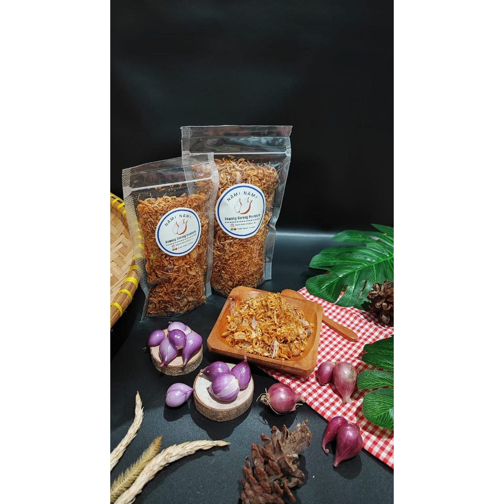 

Bawang Goreng Premium Brebes Gurih dan Renyah Nami Nami