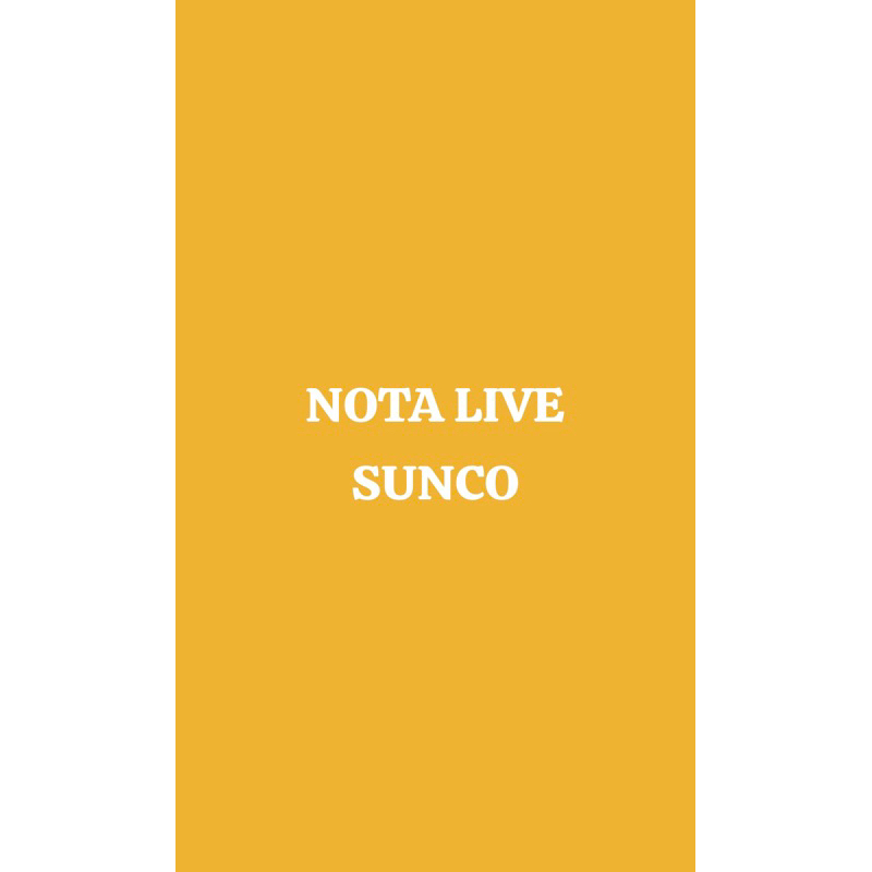 

NOTA LIVE S|_|NC0