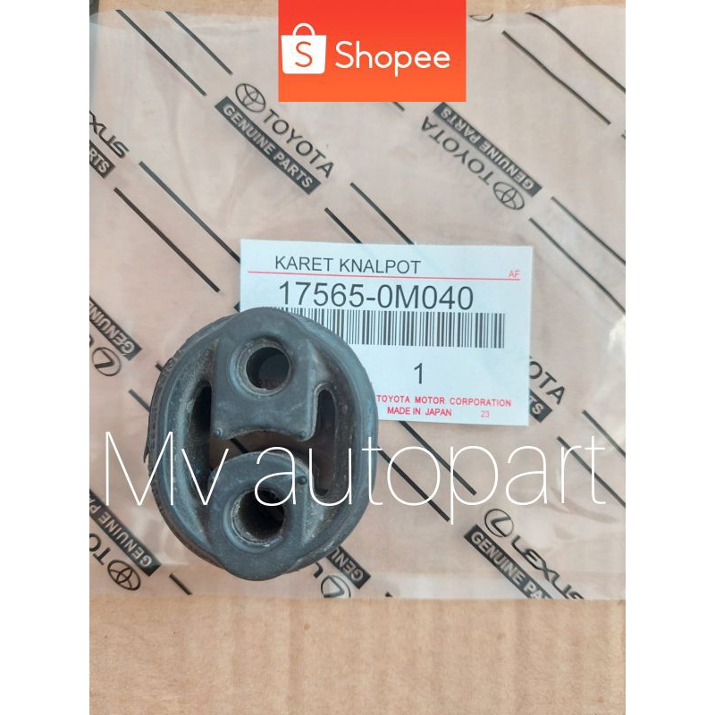 Karet gantungan knalpot kenalpot Toyota Limo / Vios / Vios Gen2 / Vios Lama Original