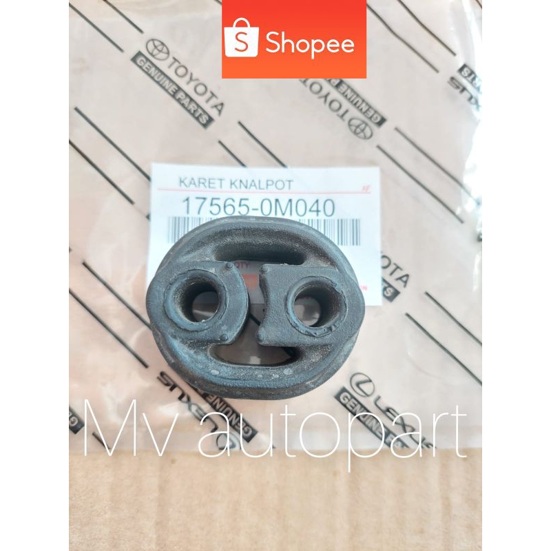 Karet gantungan knalpot kenalpot Toyota Yaris / Yaris Gen2 / Yaris Lele / Yaris Bakpao Original