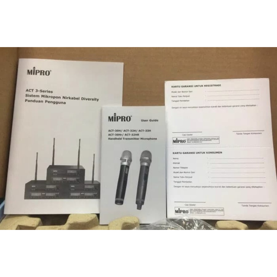 Mic mipro ACT312B / MU55HN original (2 HEADSET)