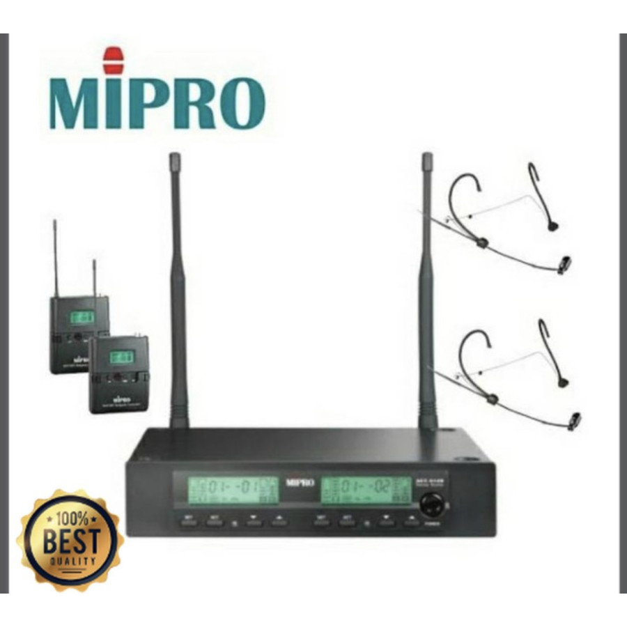 Mic mipro ACT312B / MU55HN original (2 HEADSET)