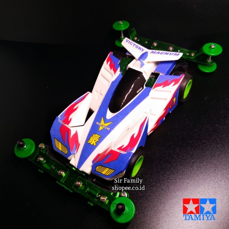 Tamiya Victory Magnum _ Tamiya STO Mini 4WD _ Sudah Dirakit Dan Sudah Termasuk Dinamo Cepat _ Mainan