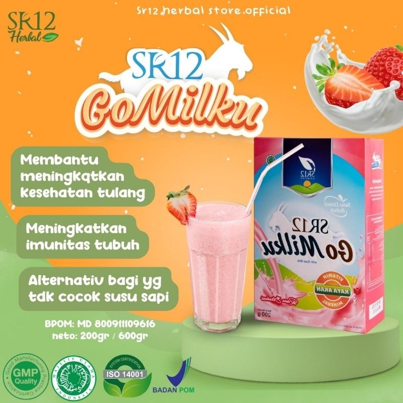 

GO MILKU SR12 SUSU KAMBING ETAWA HALAL BPOM MENINGKATKAN KESEHATAN IMUN TUBUH MELANCARKAN ASI SR12 CIREBON DISTRIBUTOR MEMBERSIHKAN PARU PARU PENGGANTI ASI BUAT BAYI MENGUATKAN TULANG DAN SENDI BAGUS BUAT ORANG TUA DAN ANAK ANAK