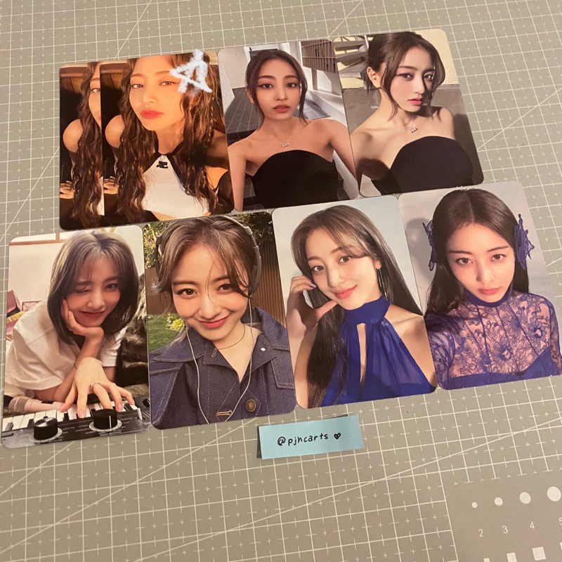 twice jihyo solo album zone photocard pc photobook digipack