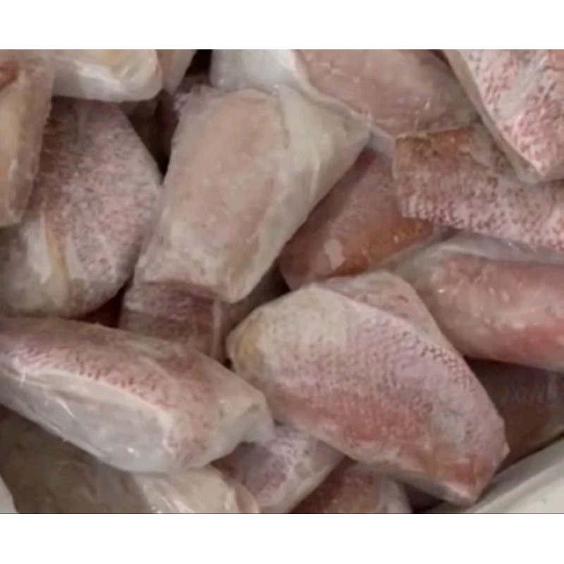 

Red Snapper Fillet (Kakap Merah Fillet) Frozen 500gr Skin Less
