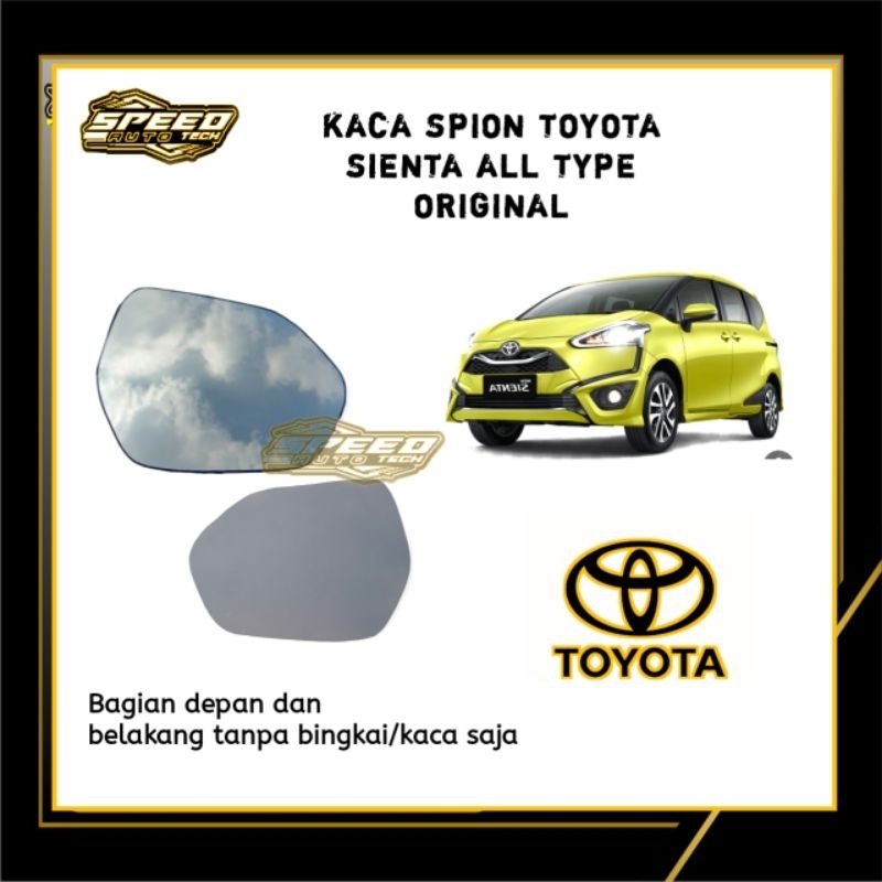 Kaca Spion Sienta Q V E kaca spion toyota sienta all type kacanya saja tanpa frame kaca spion sienta