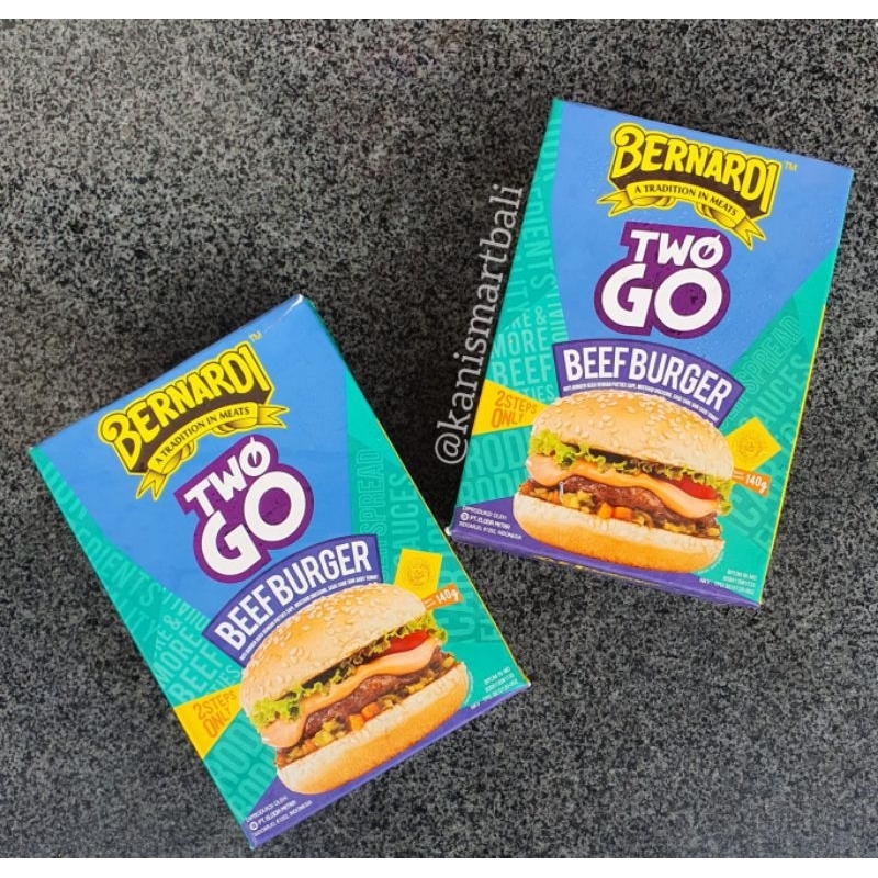 

Bernardi burger two go 140gr / bernardi burger / burger two go / burger frozen