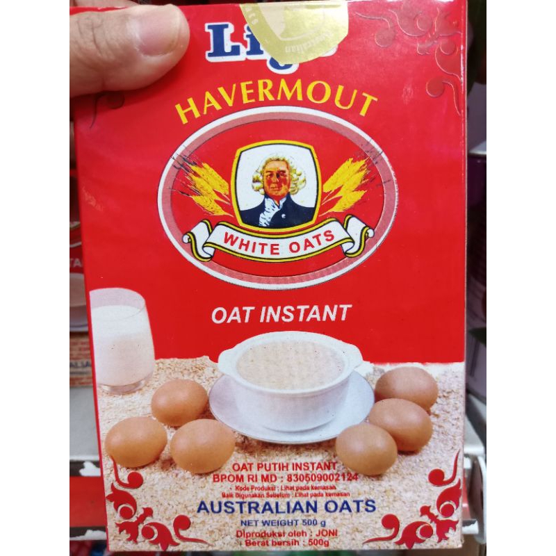 

LIGO HAVERMOUT WHITE OAT 500GRAM/MINUMAN OAT PUTIH INSTAN/MINUMAN SEREAL