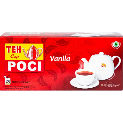 

POCI Teh Hitam Celup Vanila 25 x 2gr