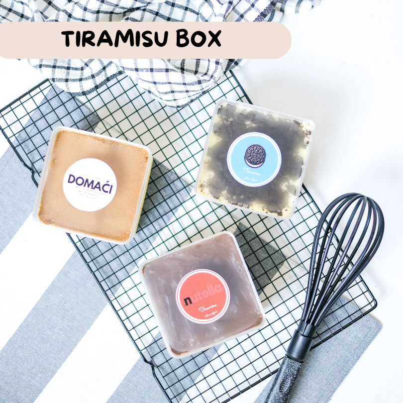 

Tiramisu dessert box by DOMACI