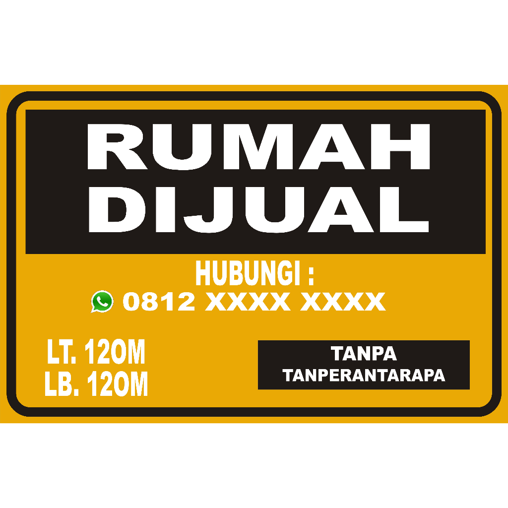 

Sticker Waterproof Rumah di Jual, Kontrakan, di sewa